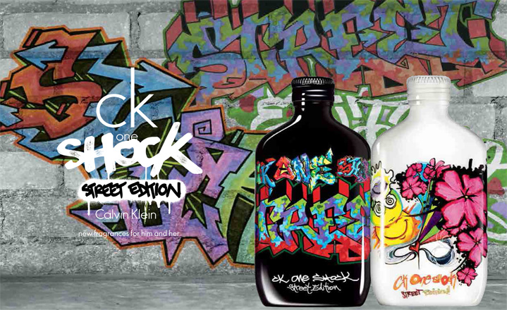 calvin klein one shock street edition