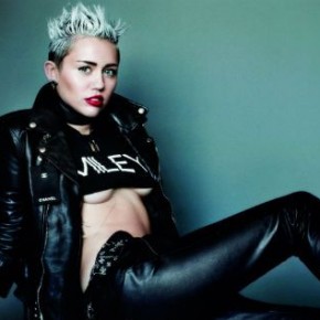 Miley Cyrus’ Provocative Punk Rock Shoot for V Magazine