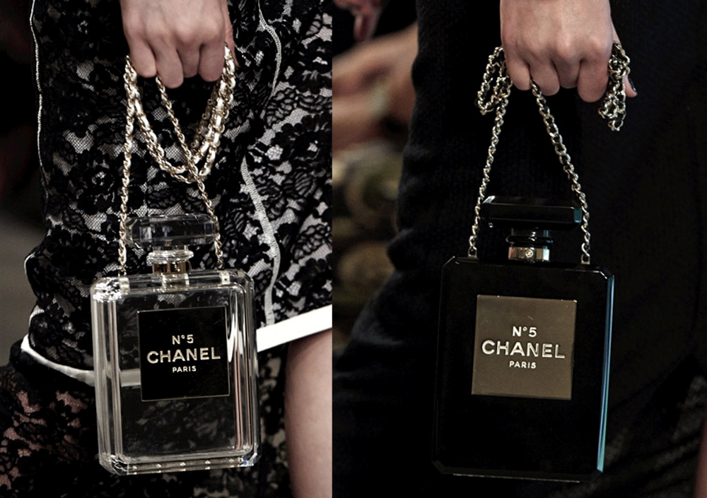 chanel perfume clutch