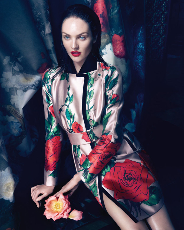 WTFSG-Candice Swanepoel Fronts Blumarine Fall 2013 Campaign-7