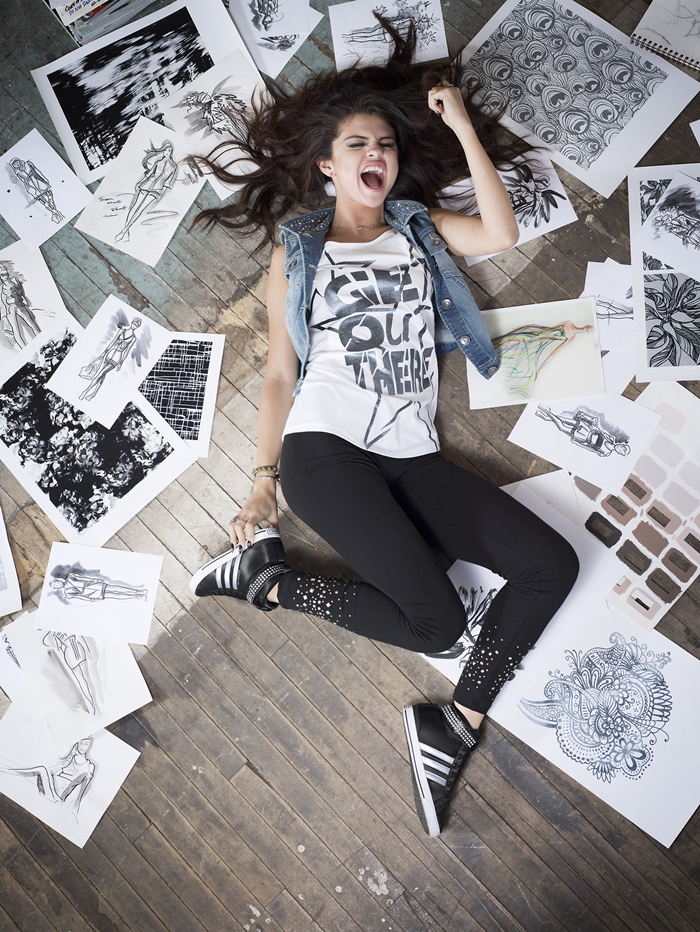 Selena Gomez for Adidas Fall 2013 Campaign