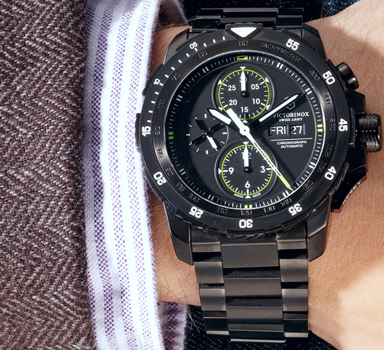 Victorinox swiss army alpnach mechanical clearance chronograph