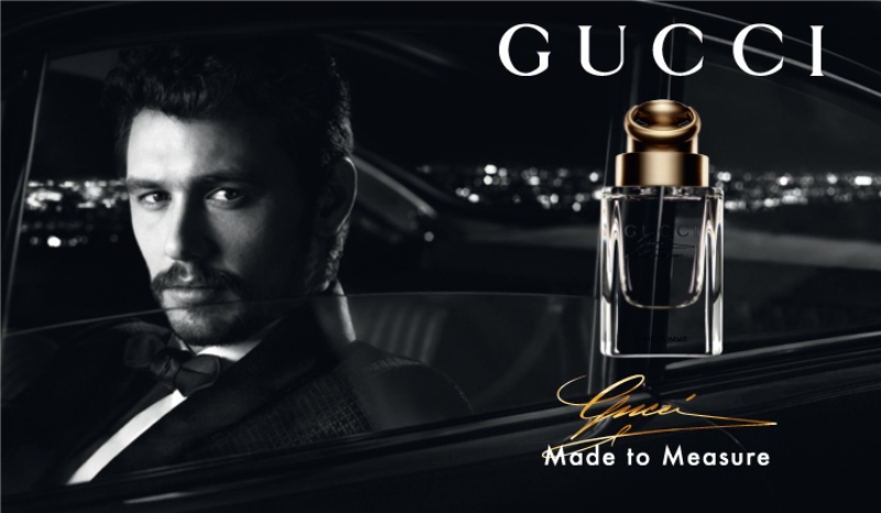 Klooster salaris zien James Franco for Gucci "Made to Measure" Campaign