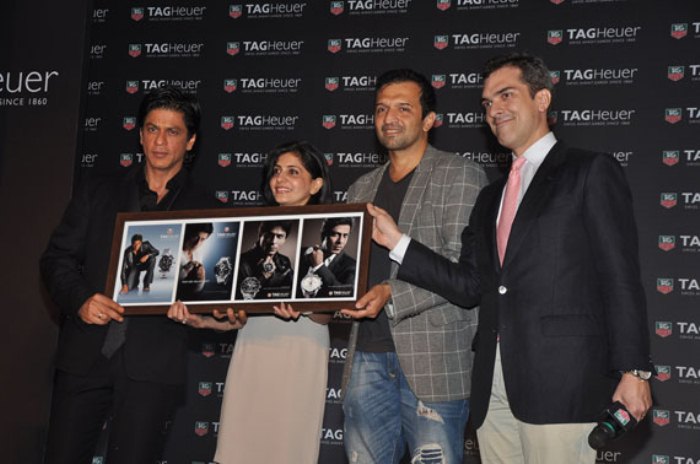 TAG Heuer Watch Label Honors Long Time Brand Ambassador Shah Rukh