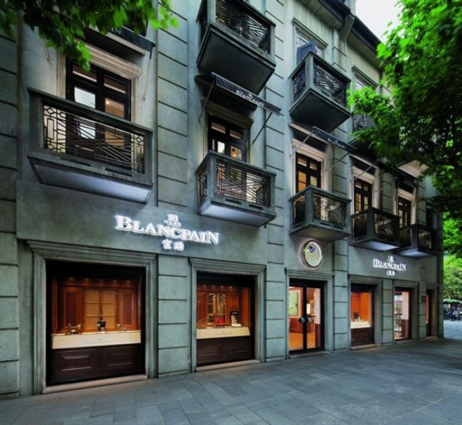 Blancpain Opens Largest Boutique In Shanghai