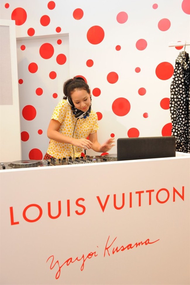 The Louis Vuitton-Yayoi Kusama Concept Store in Singapore – His