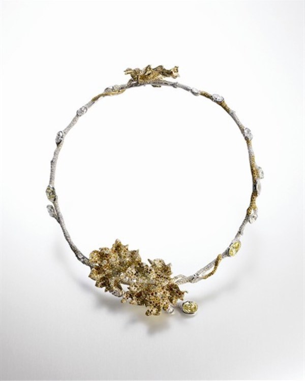 WTFSG_taiwanese-jeweler-cindy-chao-first-exhibition-beijing_Maple-Leaf-Choker