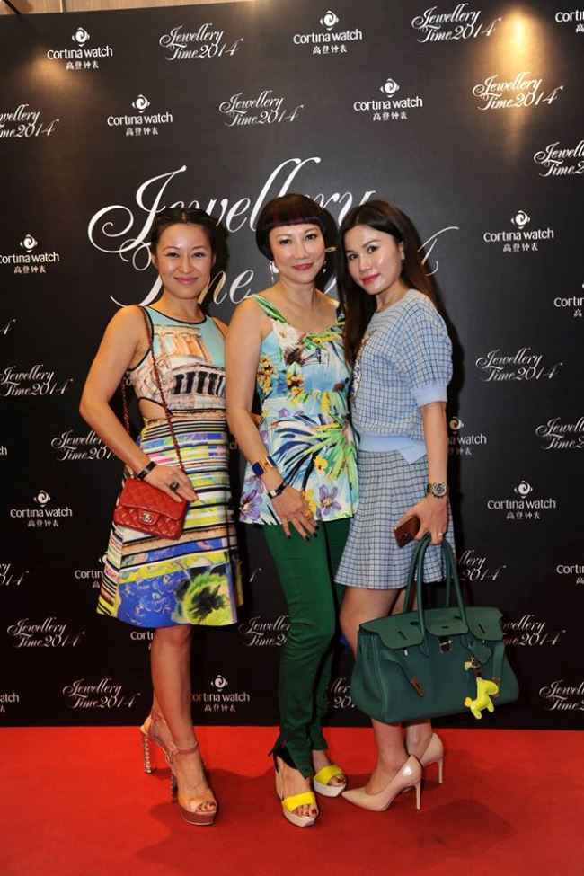 WTFSG_jewellery-time-2014-official-opening-party_Nina-Ng_Frances-Low_Jilly-Wang