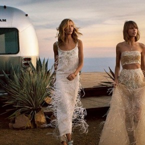 Friends Taylor Swift & Karlie Kloss Land Vogue March 2015 Cover