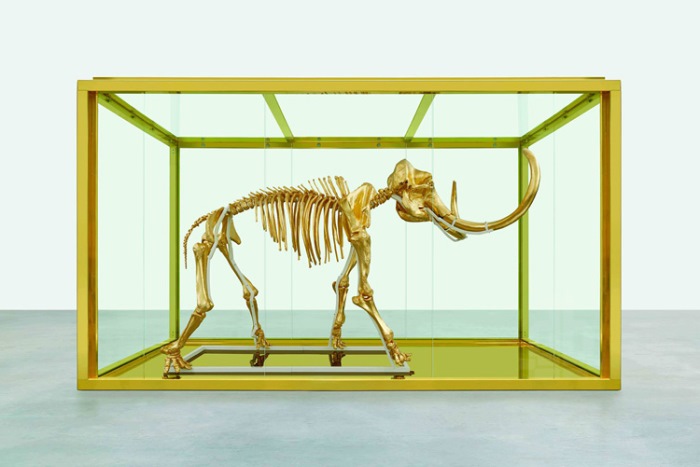 WTFSG_damien-hirst-golden-mammoth-skeleton_1