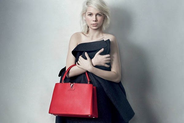 Michelle Williams For Louis Vuitton &#39;Capucines&#39; Handbag Ads
