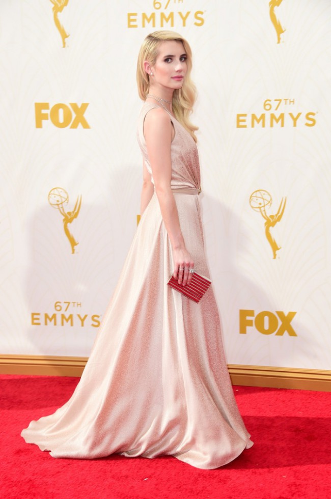 WTFSG_Emma-Roberts-Emmys-2015-Jenny-Packham-Dress