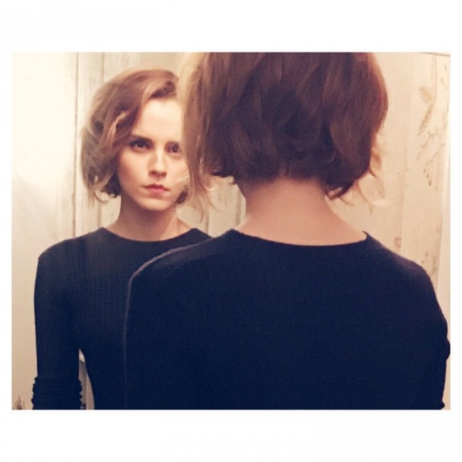 Emma Watson Has A New Short Haircut See Her Bob