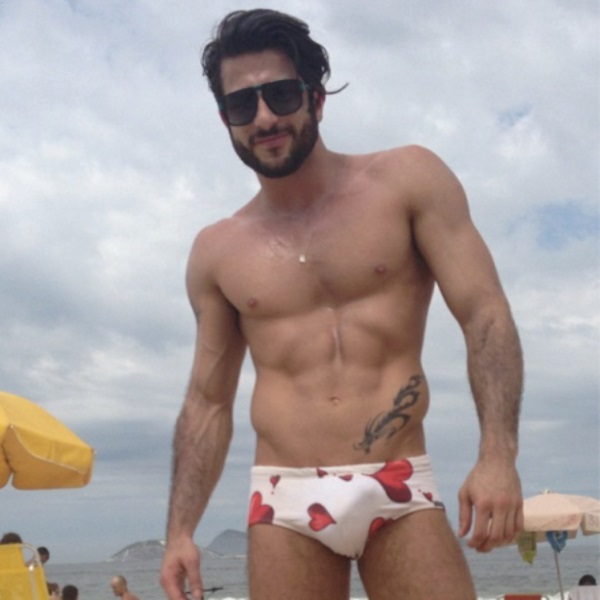 Marc Jacobs & Harry Louis: Shirtless Speedo PDA in Rio!: Photo