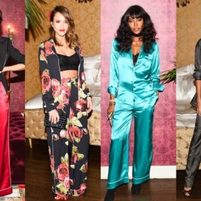 Dolce Gabbana Pajama Party Celebrity Style