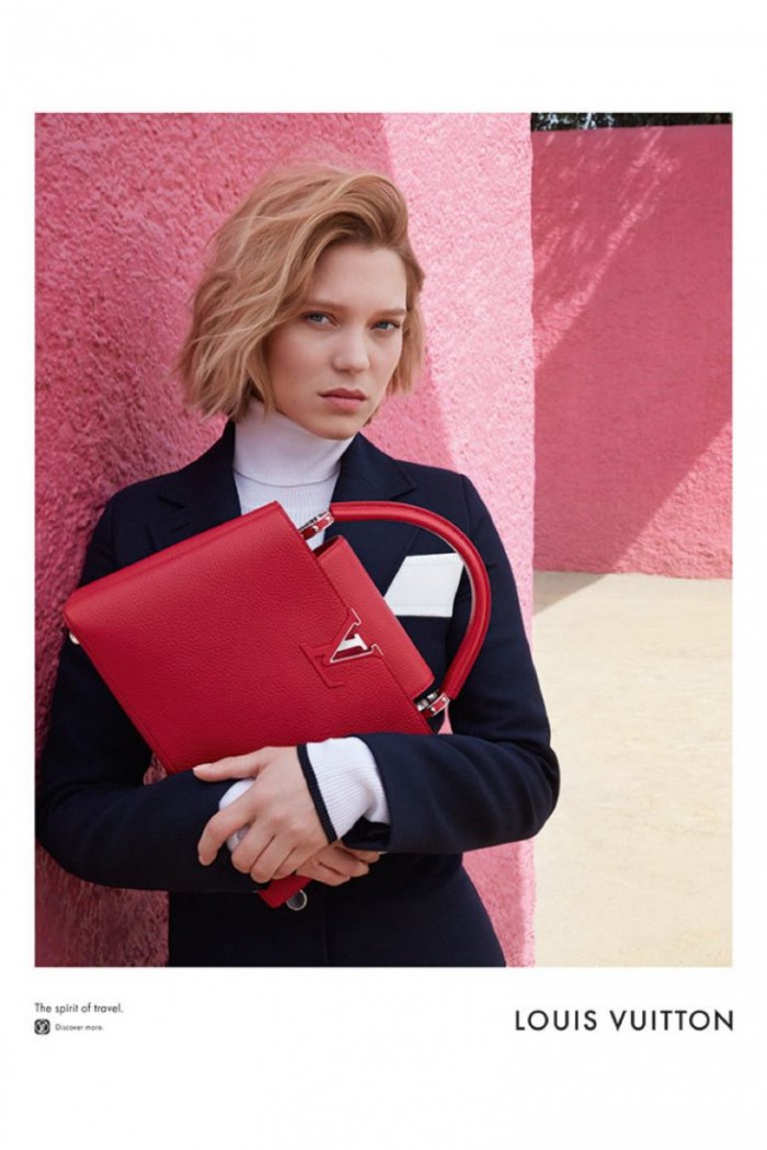 Léa Seydoux Stars in a Sexy New Bag Campaign for Louis Vuitton