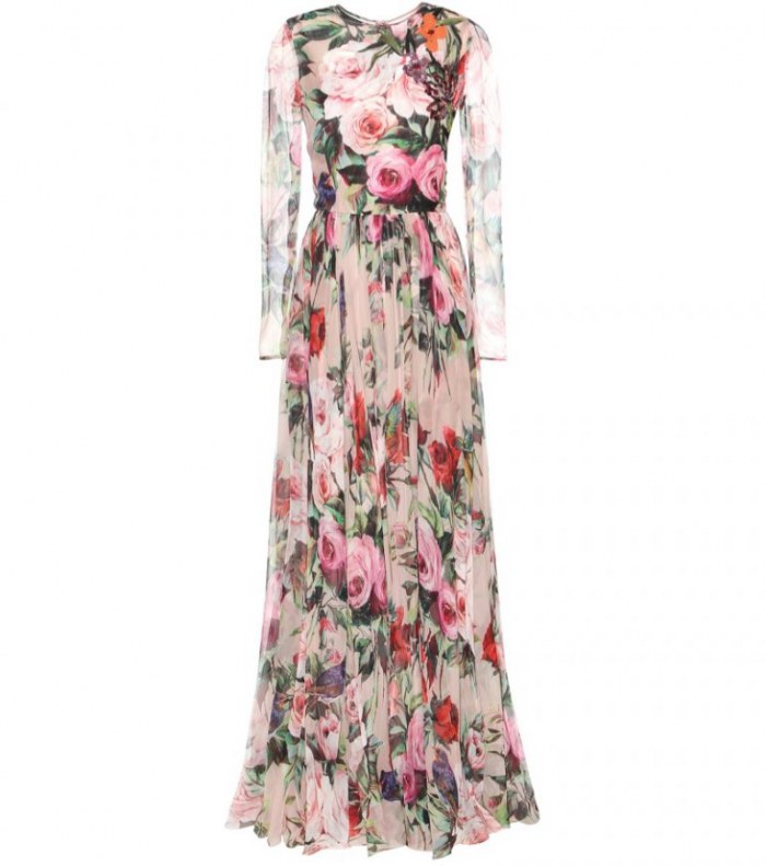 WTFSG_Dolce-Gabbana-Silk-Chiffon-Gown-Printed
