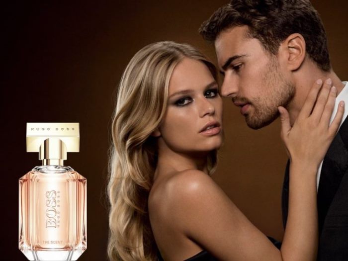 Anna Ewers Joins Theo James for BOSS Fragrance Ad Wardrobe