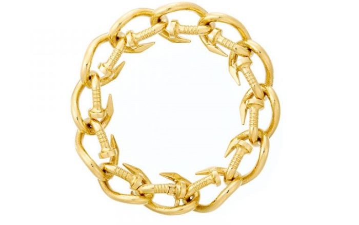 wtfsg_david-webb-18k-polished-nail-link-bracelet