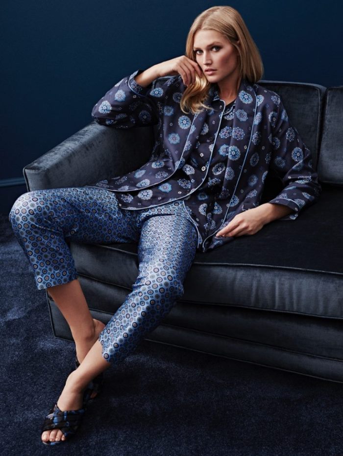 zara blue loungewear