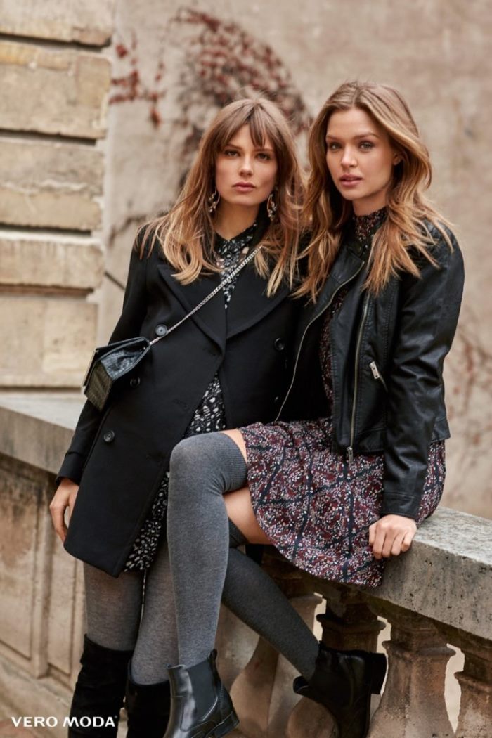 Josephine Skriver Looks Stylish in Paris for Vero Moda's Fall 2016 Campaign - Wardrobe Fashion (WTF)