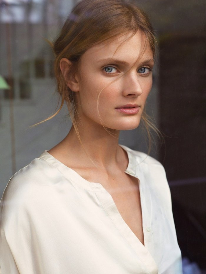 Constance Jablonski Lounges in Zara Home's Spring Lingerie Collection -  Wardrobe Trends Fashion (WTF)