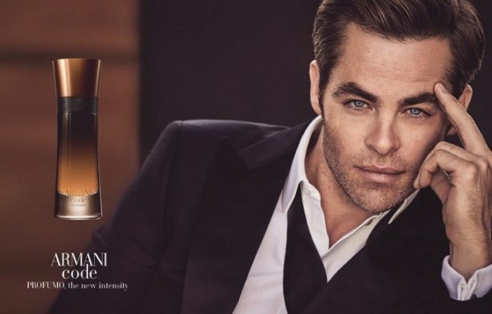 chris pine giorgio armani