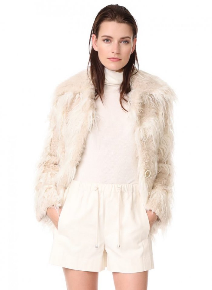 Helmut lang hotsell fur jacket