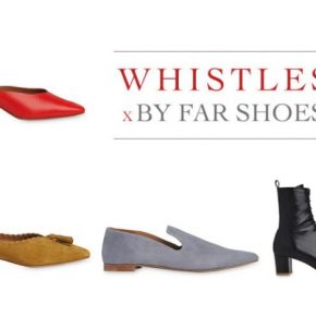 Shoe Gazing Whistles x By Far Team Up On Chic Shoe Collaboration