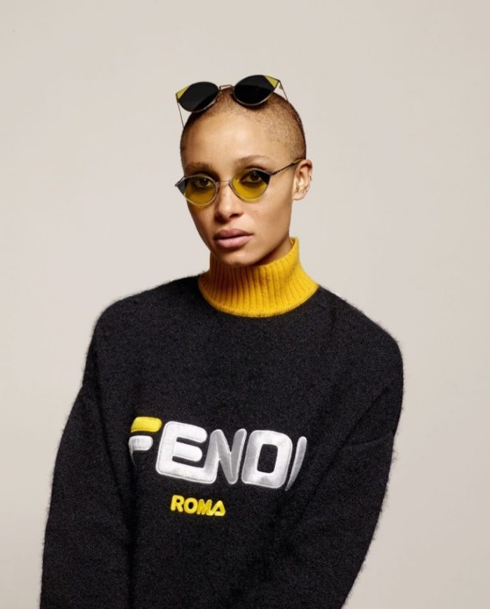 Gigi Hadid & Adwoa Aboah Front Baby Fendi's FW18 Campaign - Brown Wallet on  chain Baby Fendi - IetpShops GB