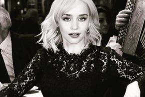 dolce and gabbana the only one emilia clarke