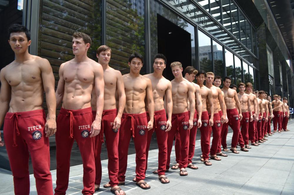 Abercrombie & Fitch opens in Singapore.