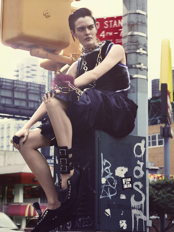 Sam Rollinson is Fierce & Edgy For Interview August 2013 Snapped by ...