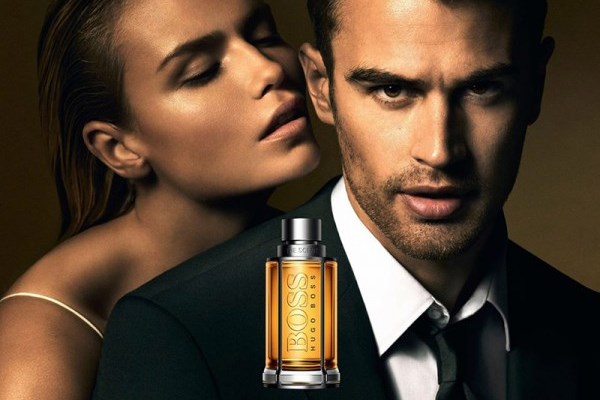 Natasha Poly Cozies Up To Theo James In Boss Fragrance Campaign