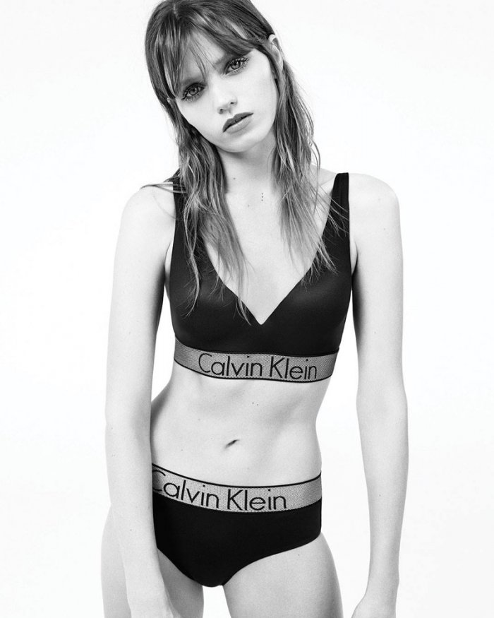 Abbey Lee Kershaw Strips Down for Calvin Klein Underwear Fall 2017 Campaign  - Wardrobe Trends Fashion (WTF)