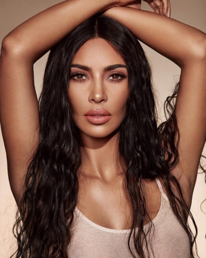 Kim Kardashian Wears ‘classic’ Makeup In Kkw Beauty Ads Wardrobe